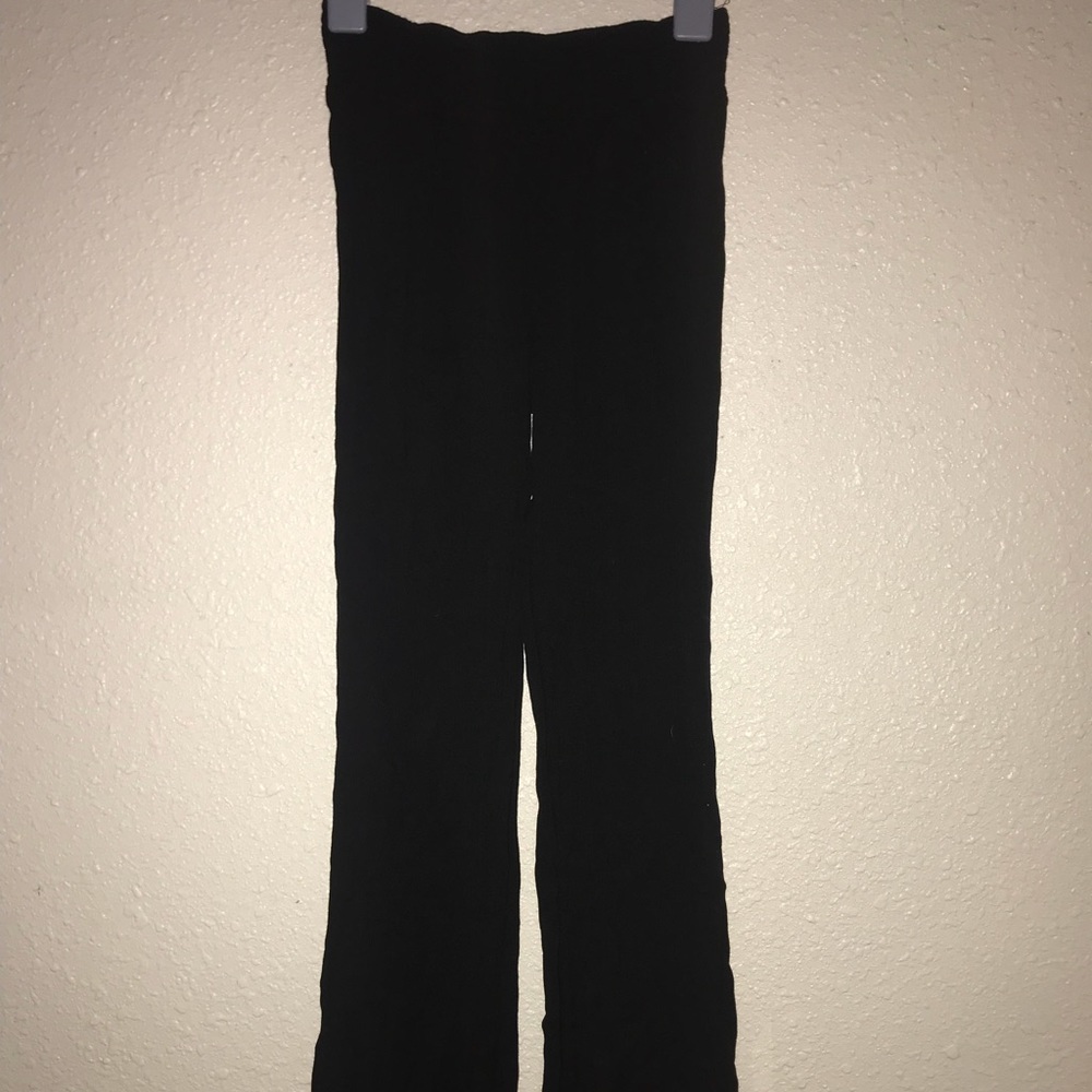 Crinkled Palazzo Pants
